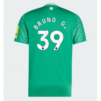 Newcastle United Bruno Guimaraes #39 Maglia Gara Trasferta Repliche 2025-26 Maniche Corte